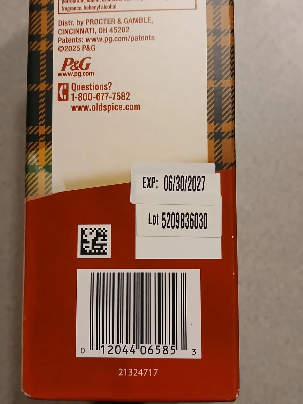 Old Spice HolidudeEdition Snickerdudel Sugar Cookie Body Wash Deodorant